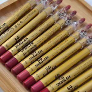 ✨ رژ مدادی SHAGLEM اصلی | پیگمنت قوی، ماندگاری بالا و ضد خشکی