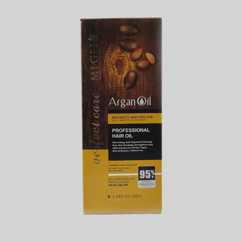 روغن مو آرگان و پروتئین MIQH (Professional Hair Oil)